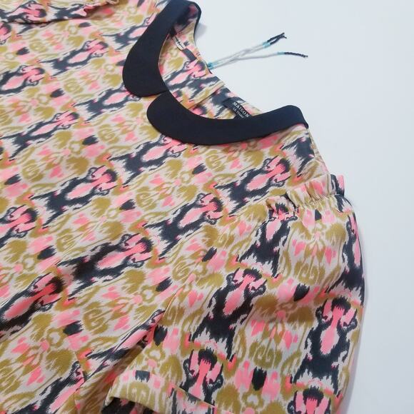 Maison Scotch Printed Shift Mini Dress - Picture 7 of 11